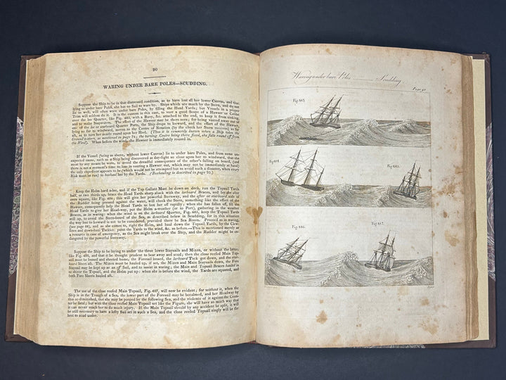 Levert's Sheet Anchor. First Philadelphia from the Second London Edition. The Young Officer's Secret Anchor; or a Key to the Leadino of Rigging and to Practical Seamanship. By Darcy Lever Esq 1819