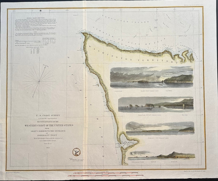 Reconnaissance of the Western Coast U.S. Coast Survey 1853