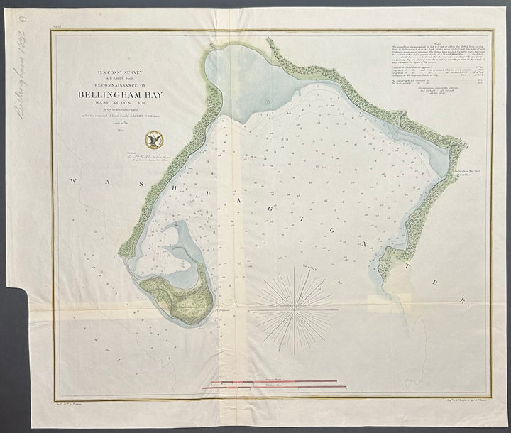 Bellingham Bay 1856 U.S. Coast Survey