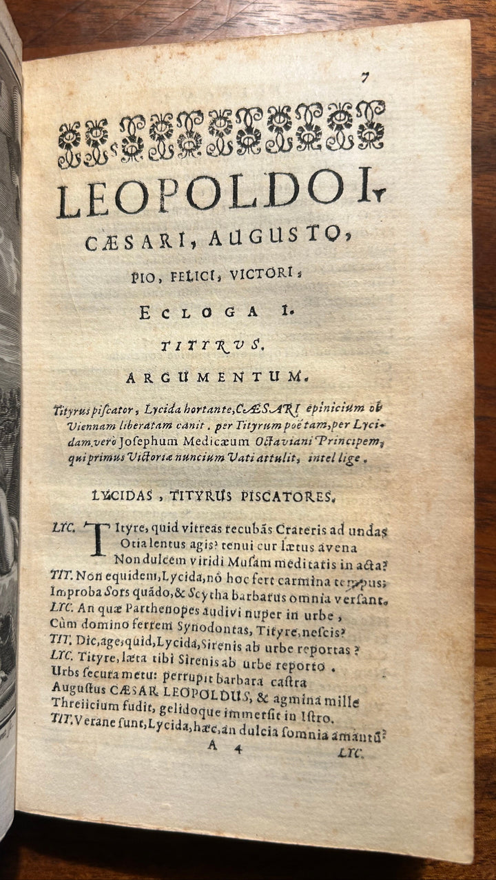 Piscatoria, et Nautica by the Jesuit scholar and poet Nicola Partinenio Giannettasio 1685