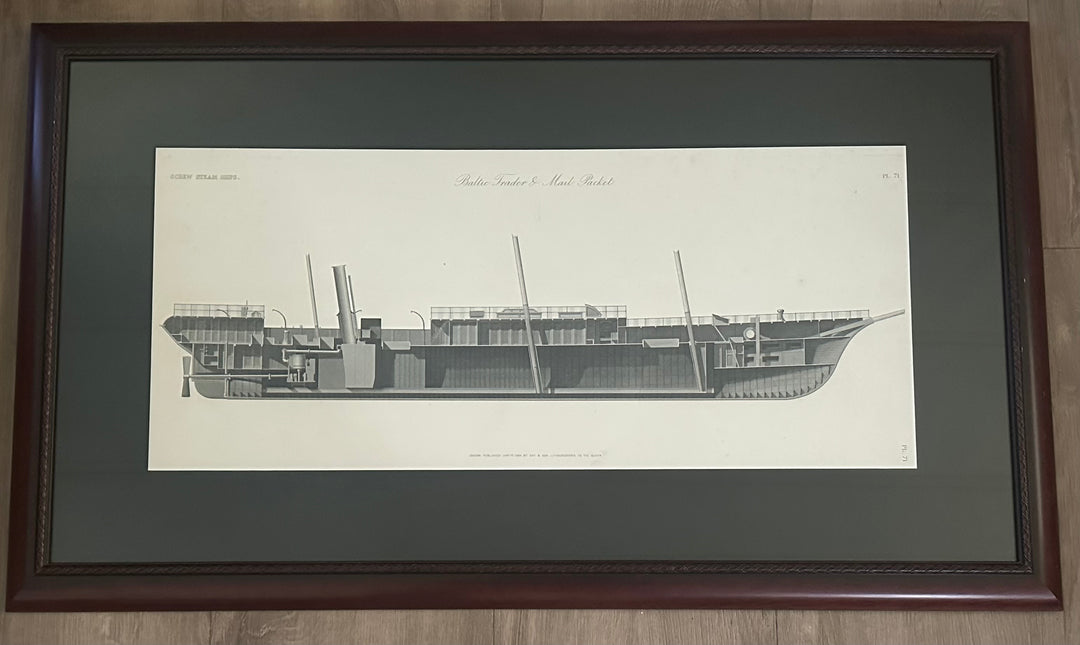 Baltic Trader and Mail Packet 1864