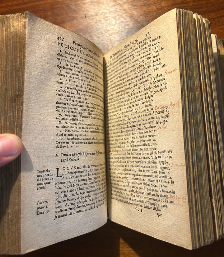 PROMPTVARIVM MORALE SVPER EVANGELIA DOMINICALIA 1593