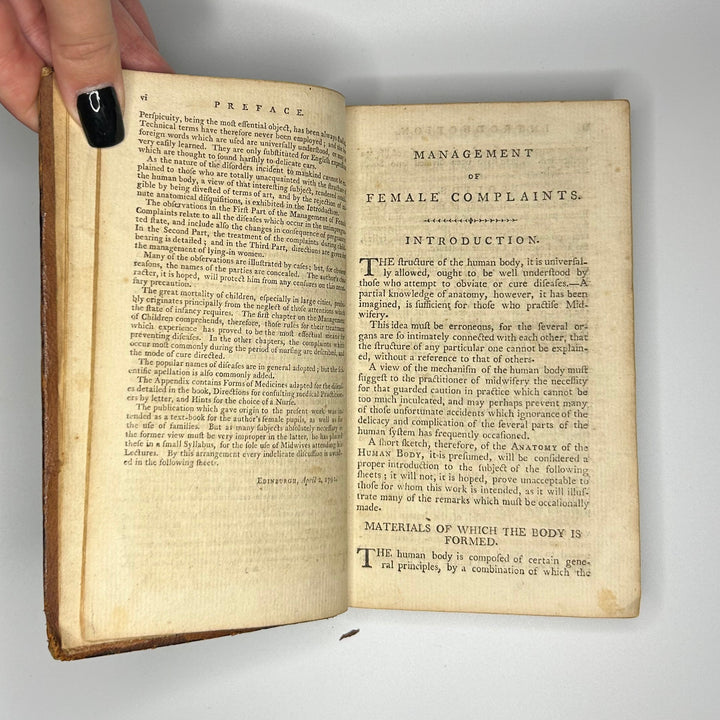 A Treatise on the Management of Female Complaints, and of Children in Early Infancy by HAMILTON, M. D., Alexander 1795