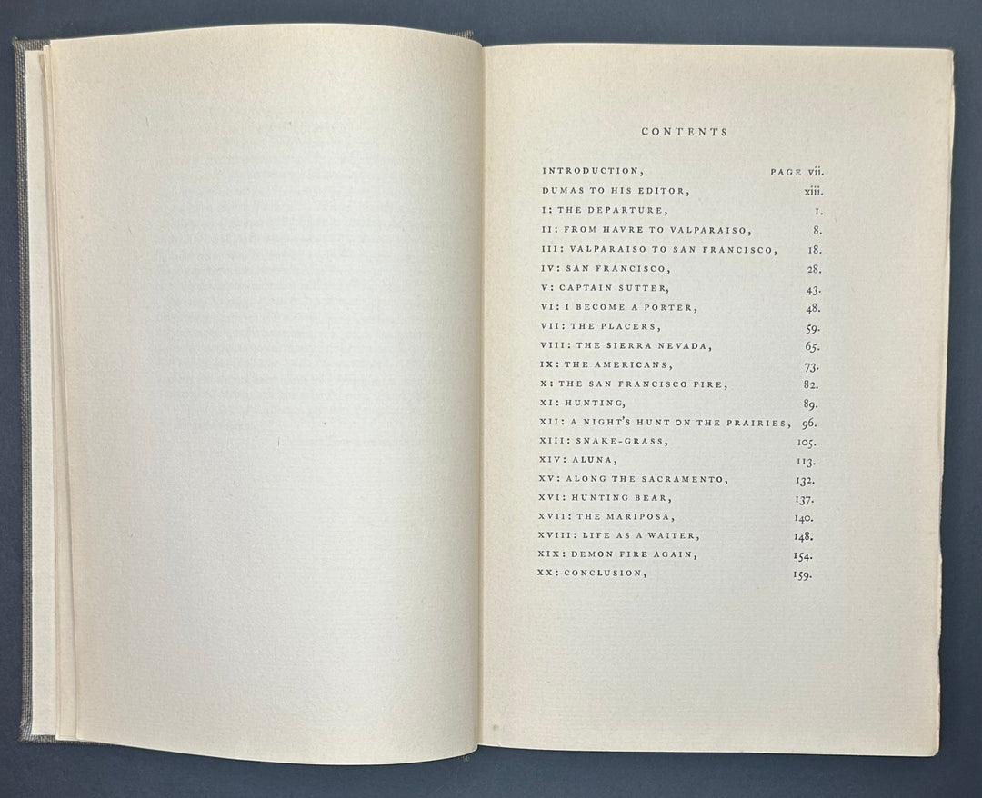 A Gil Blas In California By Alexandre Dumas Translated By Marguerite Wilbur 1933