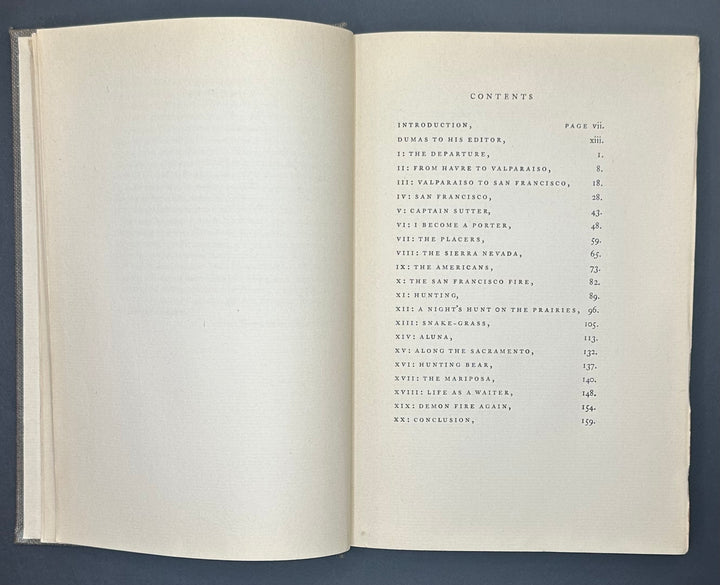 A Gil Blas In California By Alexandre Dumas Translated By Marguerite Wilbur 1933