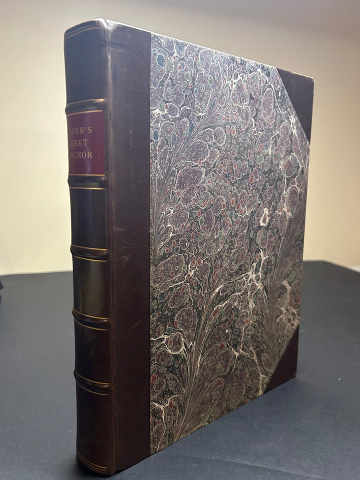 Levert's Sheet Anchor. First Philadelphia from the Second London Edition. The Young Officer's Secret Anchor; or a Key to the Leadino of Rigging and to Practical Seamanship. By Darcy Lever Esq 1819