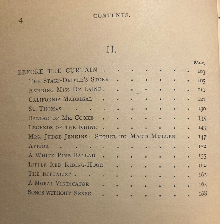 East and West Poems by Bret Harte 1871