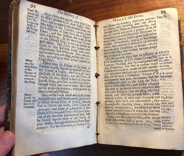 The History of Henry IV surnamed The Great King of France and Navarre by the Bishop of Rodez 1663