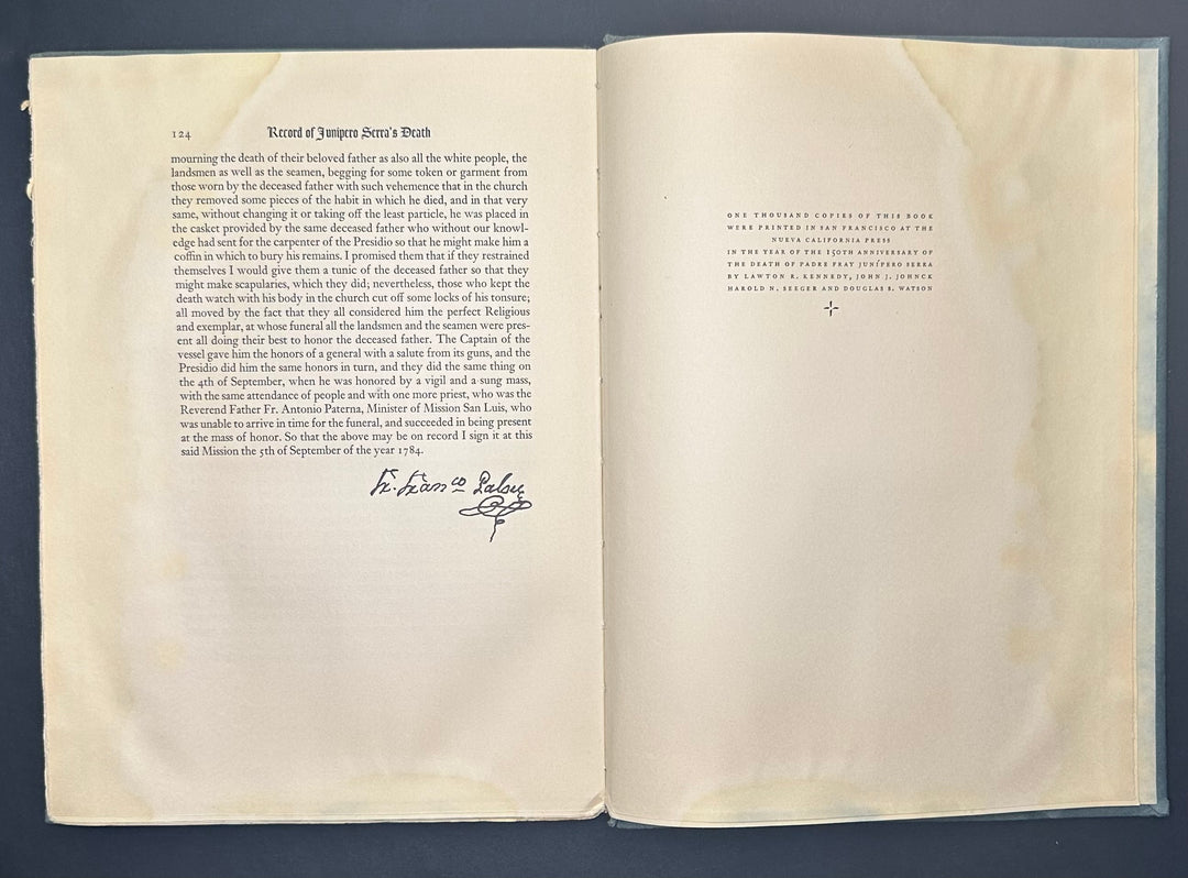The Founding of The California Missions By Douglas S. Watson 1934