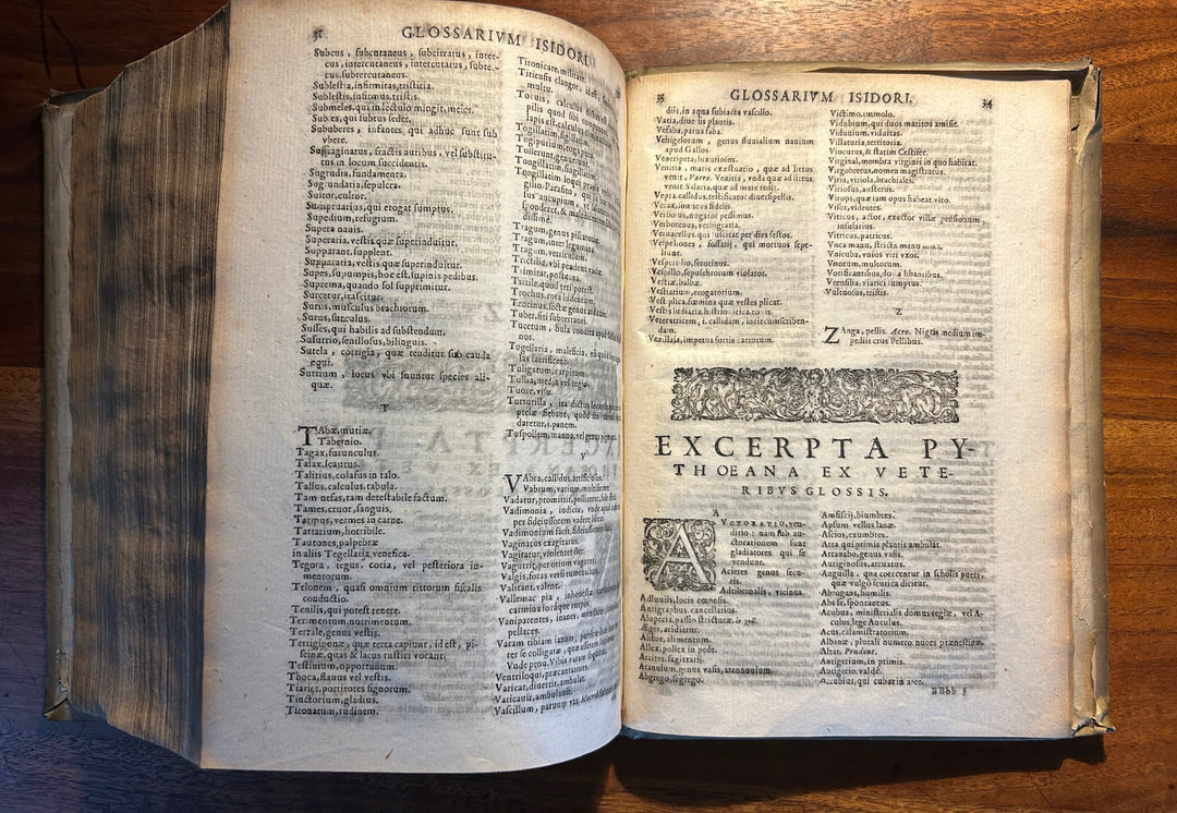 Auctores Latinae Linguae in Unum Redacti Corpus (Latin Authors Reduced to One Body) edited by Dionysius Gothofredus 1622