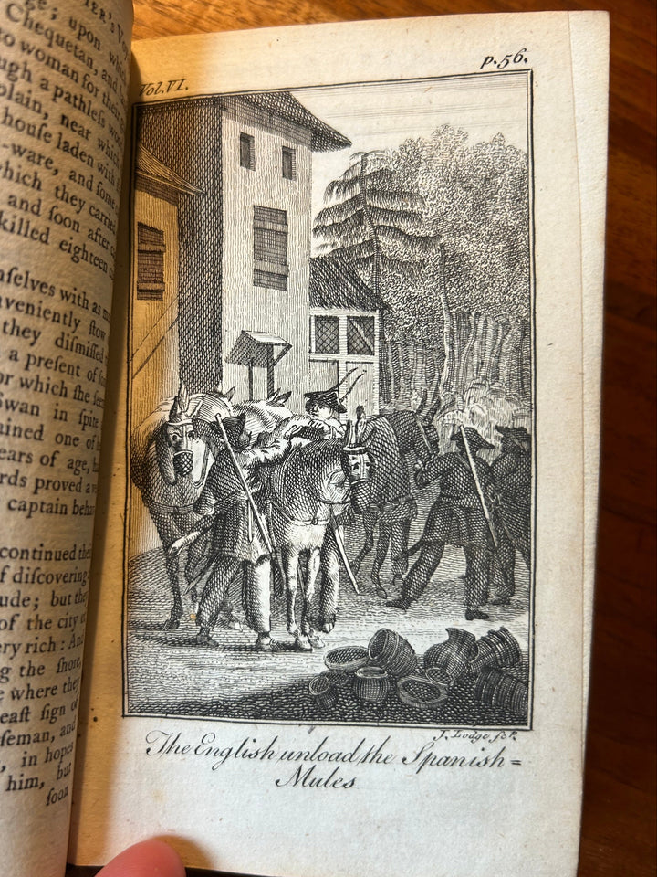 The World Displayed: or, a Curious Collection of Voyages and Travels Selected from the Writers of All Nations Vol 6 Dublin 1779