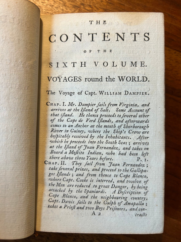 The World Displayed: or, a Curious Collection of Voyages and Travels Selected from the Writers of All Nations Vol 6 Dublin 1779