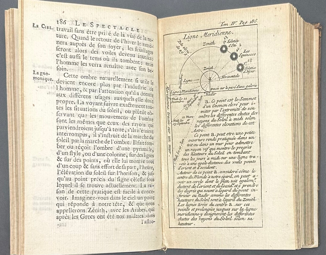 Le Spectacle de La Nature, Ou Entretiens Surlesparticularites de L’Histore Naturelle by Jean Neaulme 1739