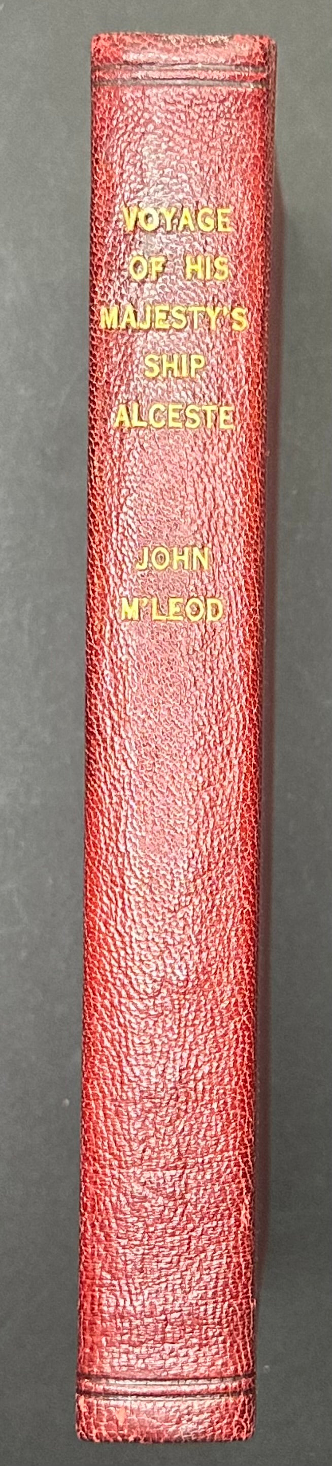 Voyage of His Majesty’s Ship Alceste By John M’Leod 1818 Second Edition