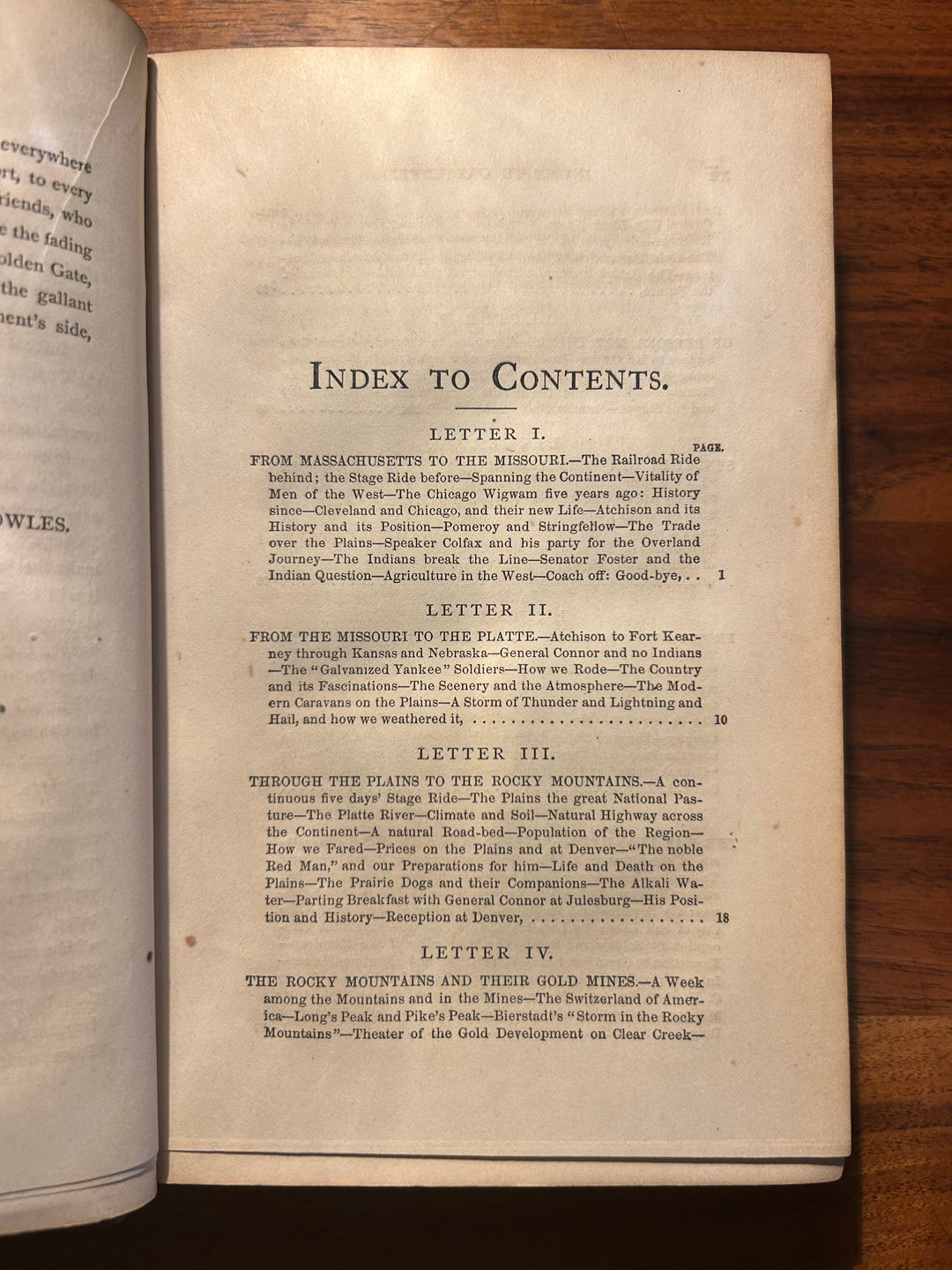 Across the Continen: A Summer's Journey in the Rocky Mountains, the Mormons, and the Pacific States, with Speaker Colfax t by Bowles 1865