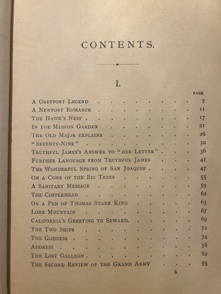 East and West Poems by Bret Harte 1871