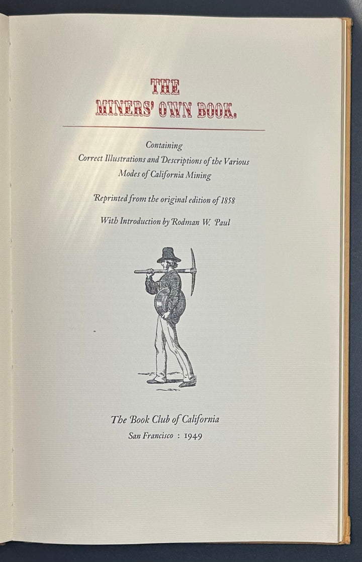 The Miners' Own Book 1949