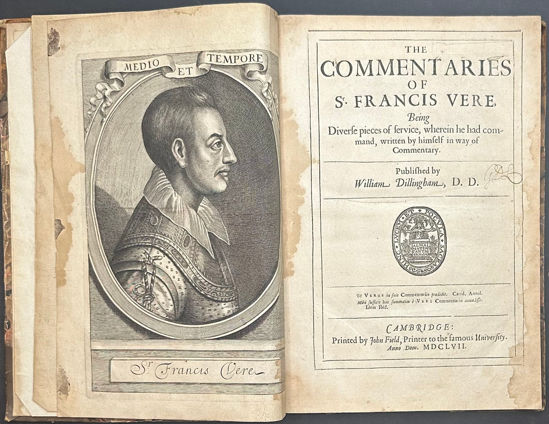 The Commentaries Of St. Francis Vere by William Dillingham 1657