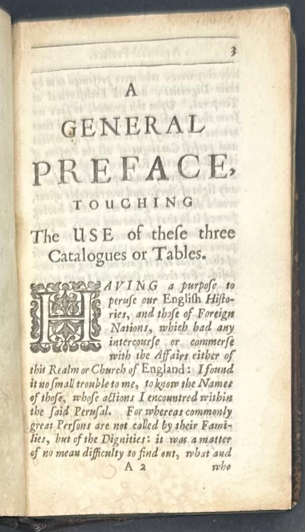 A Help to English History by Peter Heylyn 1680
