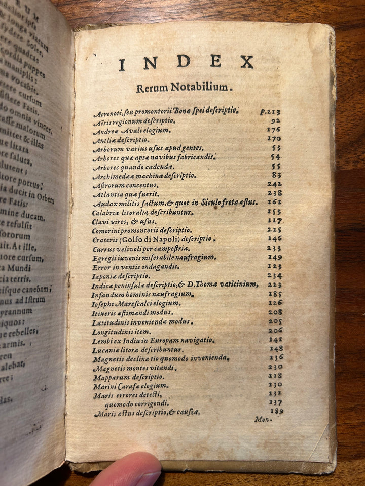 Piscatoria, et Nautica by the Jesuit scholar and poet Nicola Partinenio Giannettasio 1685