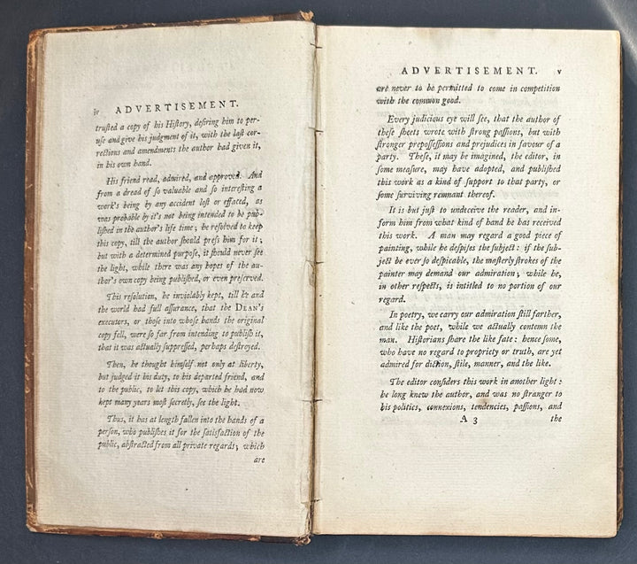 The History of The Four Last Years of the Queen By Jonathan Swift 1758