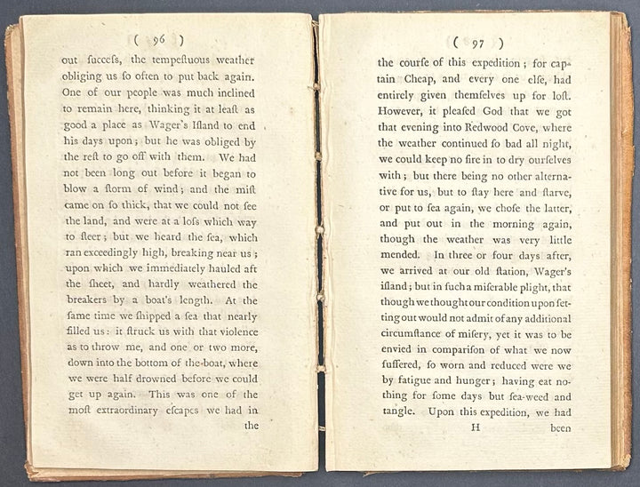 The Narrative of The Honorable John Byron by John Byron 2nd Ed. 1768