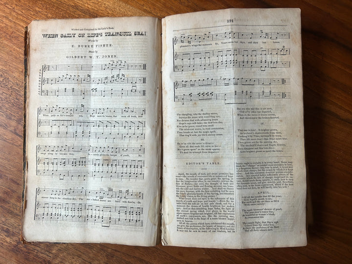 The Lady's Book and Magazine of Belle Letters, Fashions, Music, Vol. 14 & 15 January 1837 to December 1837.