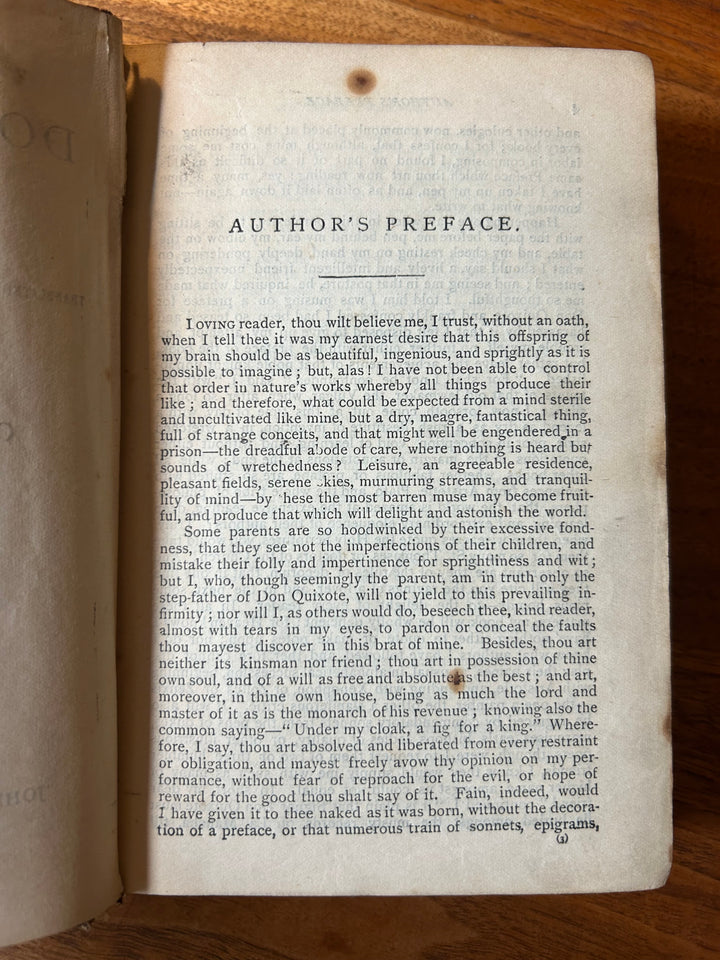 Adventures of Don Quixote de la Mancha (Charles Jarvis, transl.) 1880