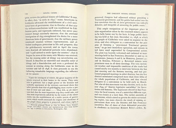 Mining Camps A Study In American Frontier Government by Charles Howard Shinn 1948