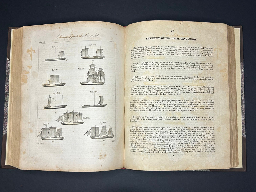 Levert's Sheet Anchor. First Philadelphia from the Second London Edition. The Young Officer's Secret Anchor; or a Key to the Leadino of Rigging and to Practical Seamanship. By Darcy Lever Esq 1819