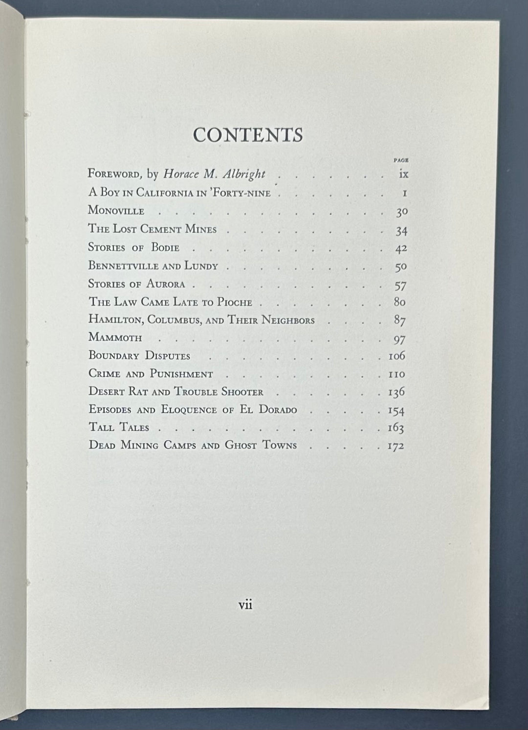Gold, Guns, & Ghost Towns By W.A. Chalfant 1948