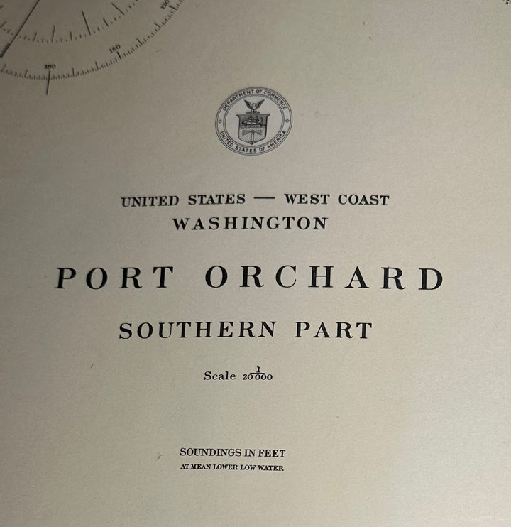 The Southern Part of Port Orchard U.S. Coast Survey