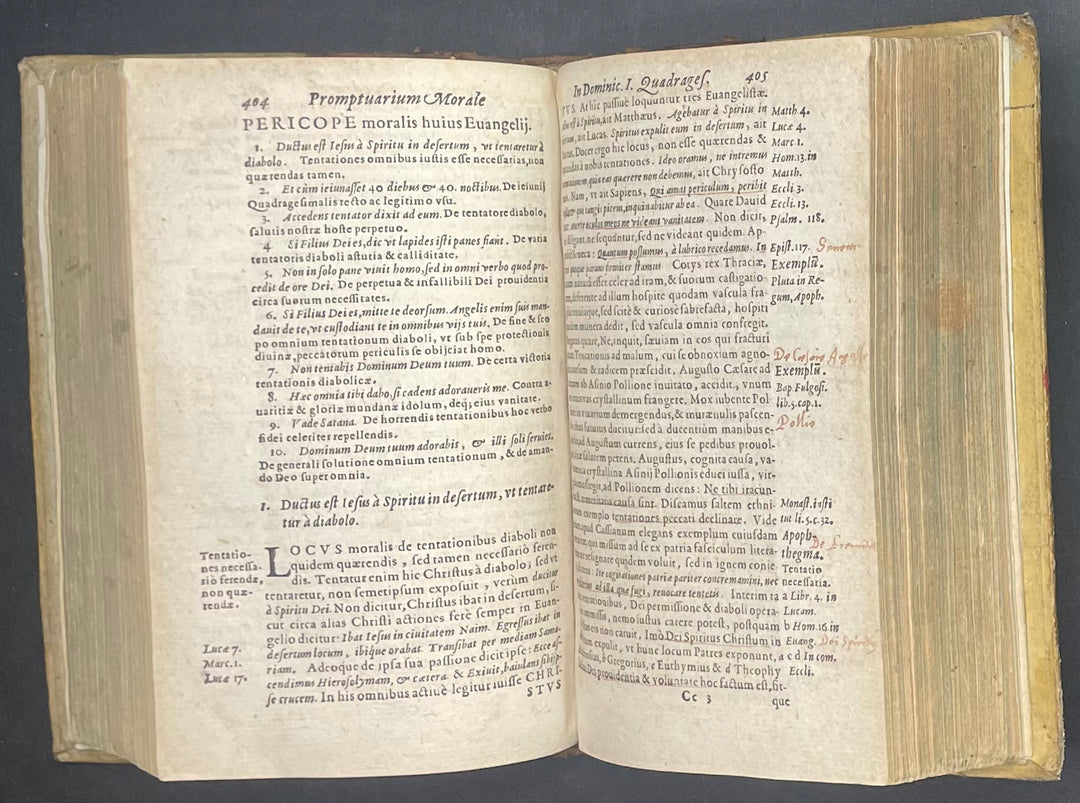 Promptuarium Morale Super Evangelia Dominicalia Totius Anni by Thomas Stapleton 1593