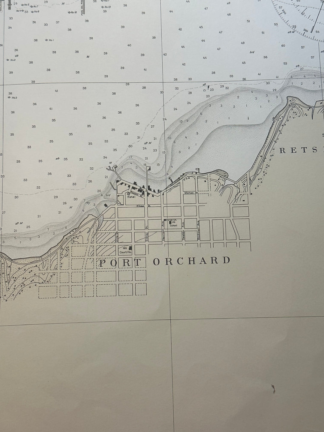 Sinclair Inlet U.S. Coast Survey 1926