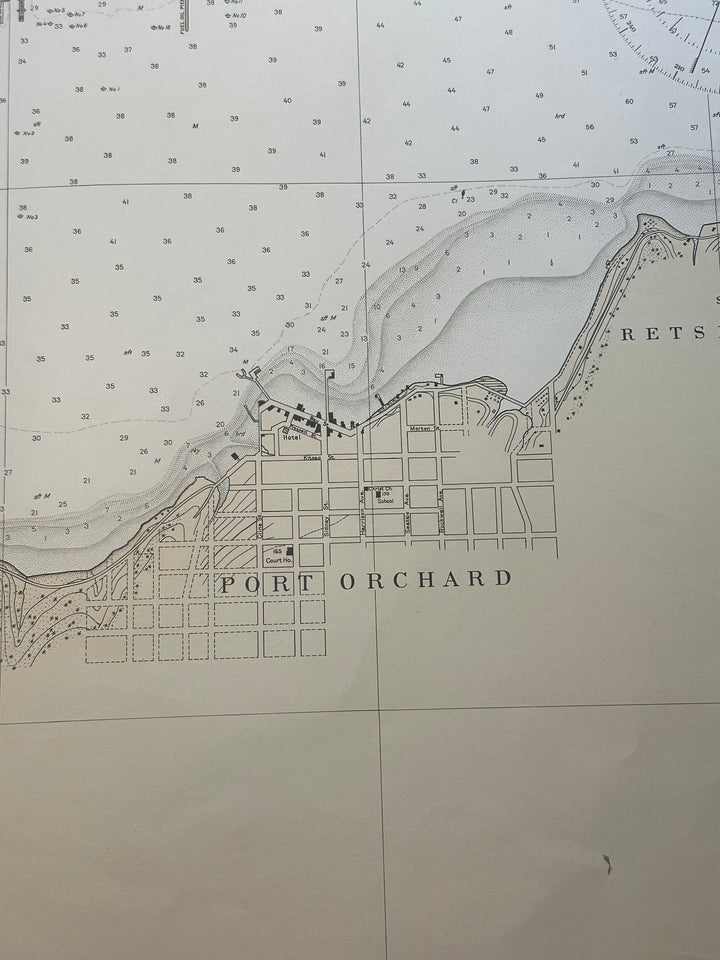 Sinclair Inlet U.S. Coast Survey 1926