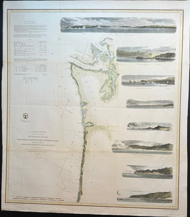 Reconnaissance of The Western Coast U.S. Coast Survey 1864